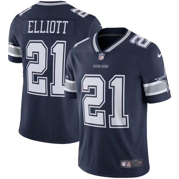 NIKE MENS EZEKIEL ELLIOT DALLAS COWBOYS LIMITED HOME JERSEY AUTHENTIC LG 44 NWT